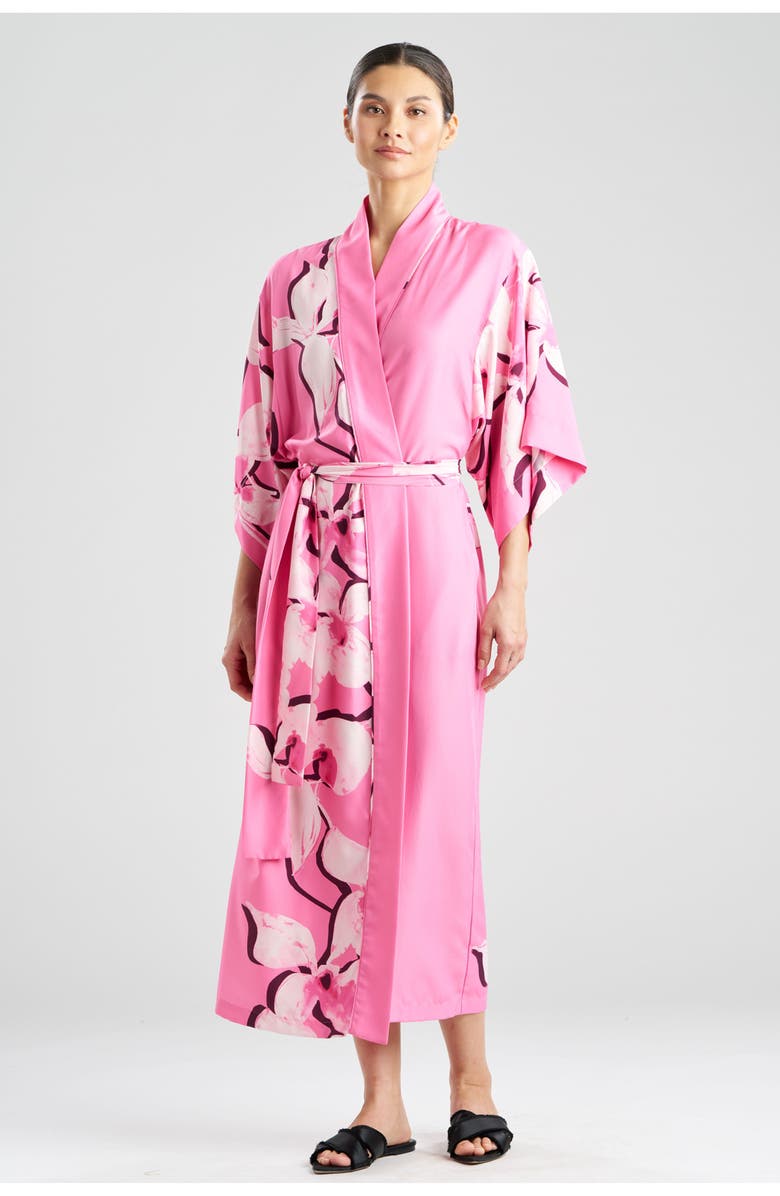 Natori Orchida Robe, Main, color, Tulip