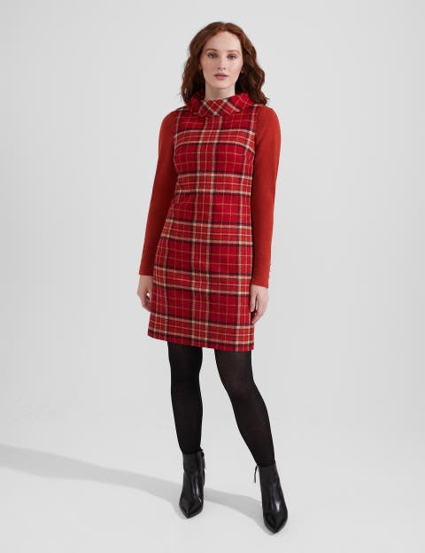 Mila Sleeveless Check Dress