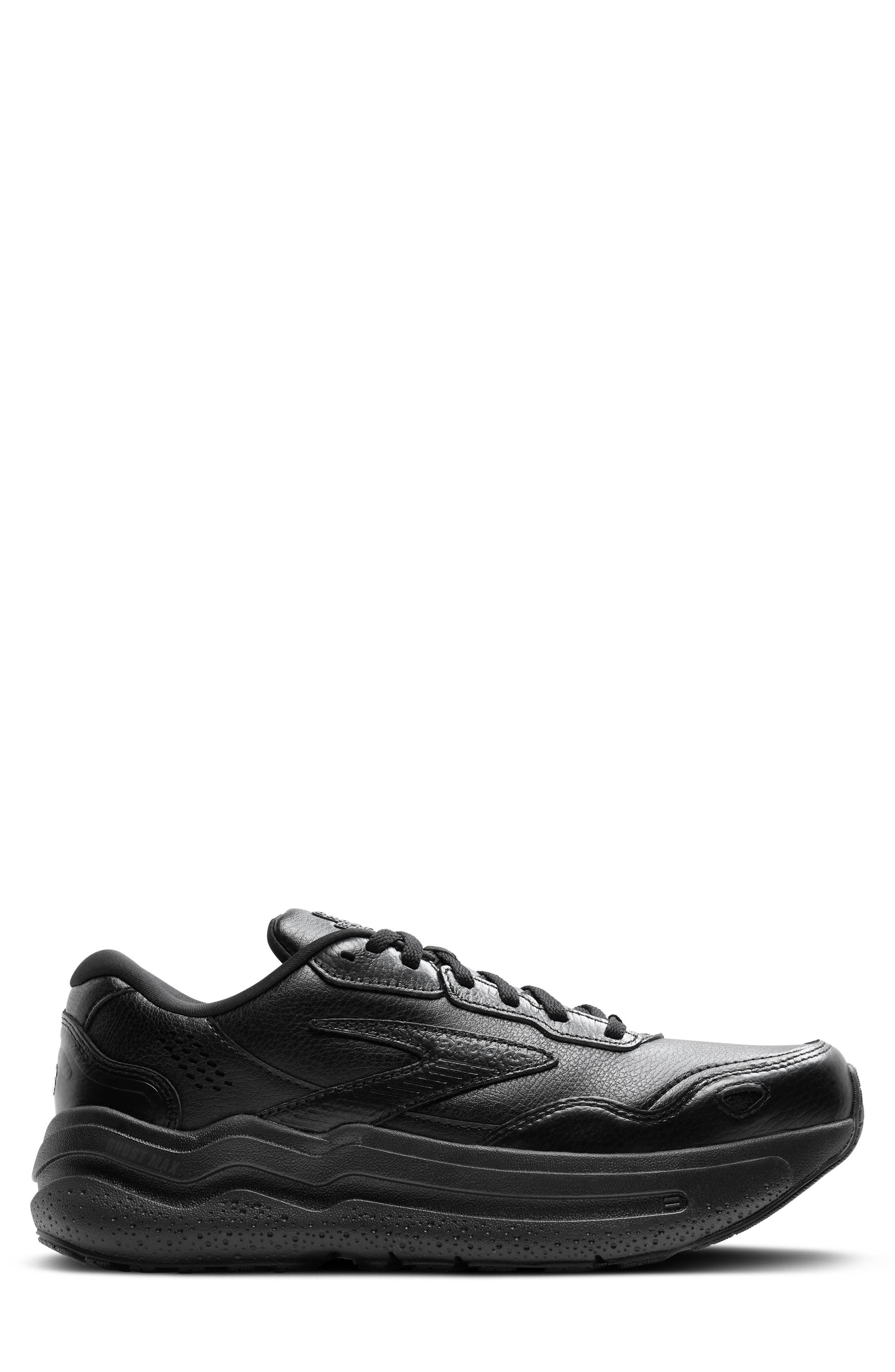 Brooks Ghost Max Sneaker, Alternate, color, Black/ Black