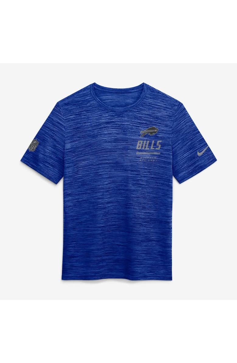Nike Men's Nike Royal Buffalo Bills Sideline Double Covered Dri-FIT Velocity T-Shirt, Alternate, color, Royal