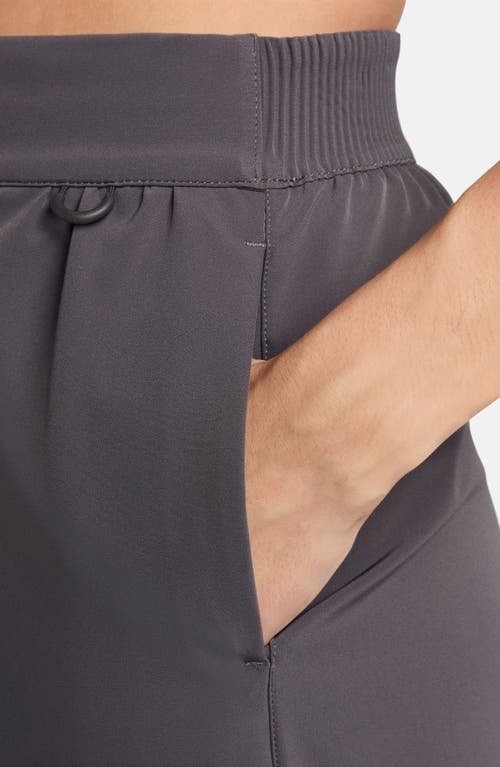 Nike 24.7 Perfectstretch Dri-fit High Waist Loose Barrel-leg Pants In Gray