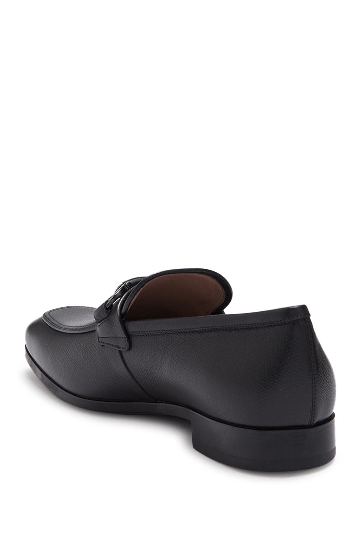 FERRAGAMO Horsebit Leather Loafer, Alternate, color, 