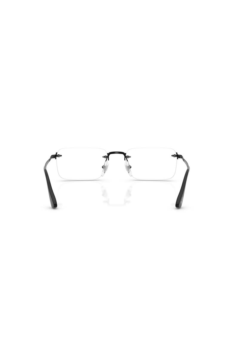 57mm Rectangle optical glasses, Alternate, color, Black
