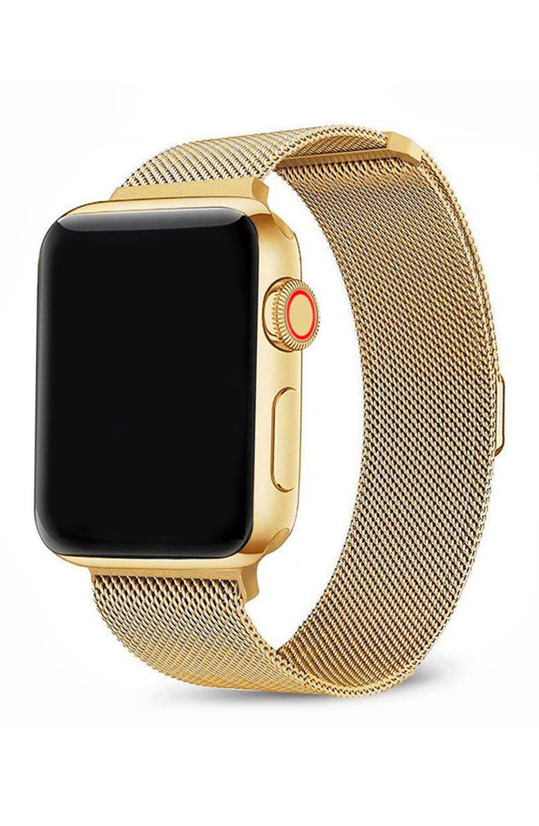 Posh Tech Stainless Steel Band for Apple Watch Series 1, 2, 3, 4, 5 - 42mm/44mm, Main, color, 