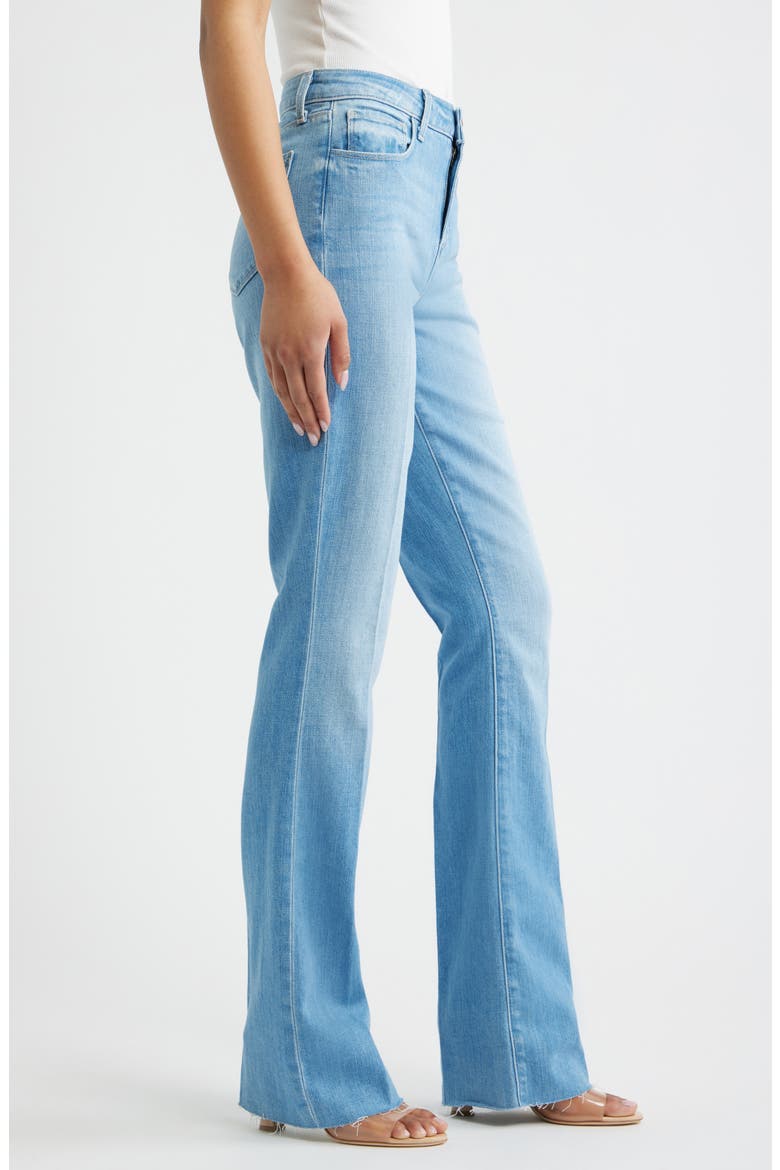 Ruth Raw Hem Straight Leg Jeans, Alternate, color, PACIFIC