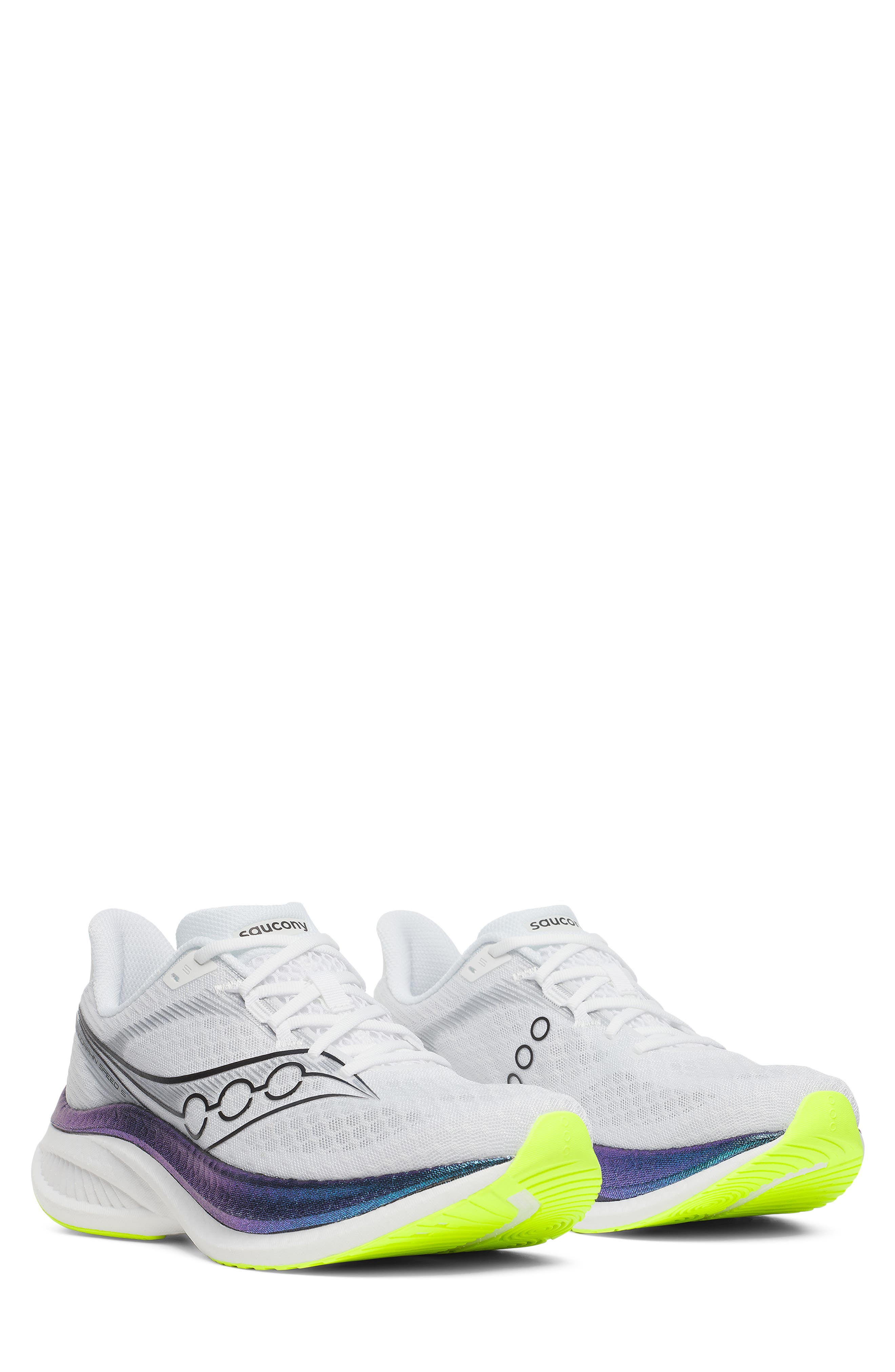 Saucony Endorphin Speed 5 Running Shoe, Main, color, White/ Nightsky