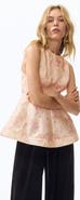 H&M Sleeveless Peplum Top