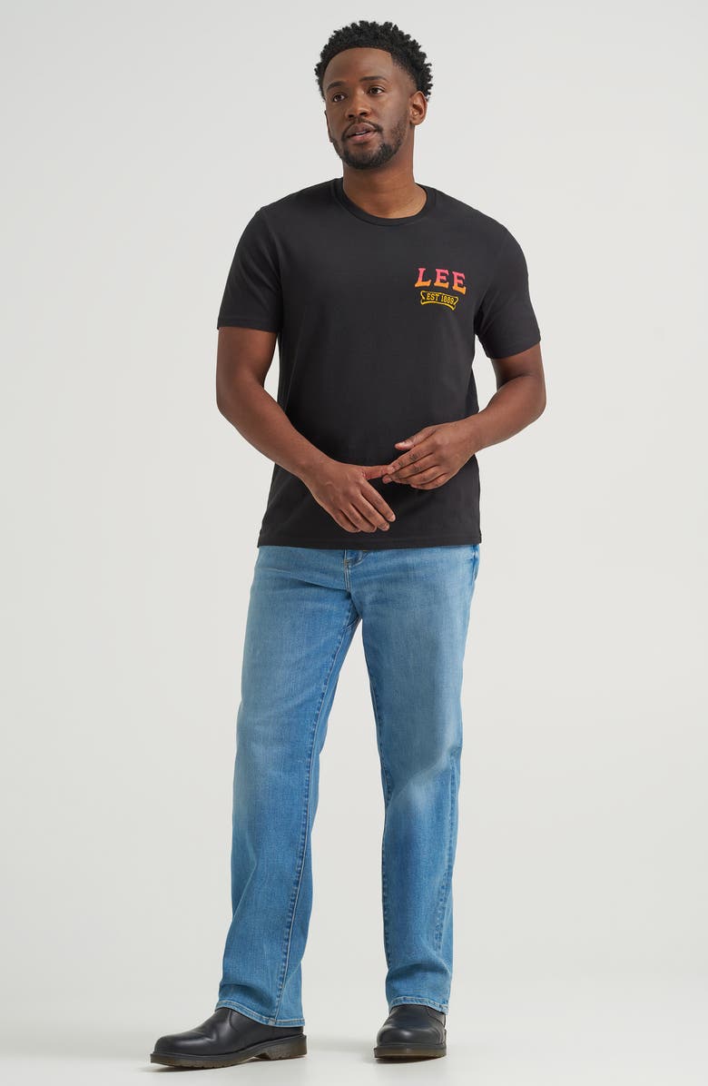 Lee Logo Graphic T-Shirt, Alternate, color, Jet Black