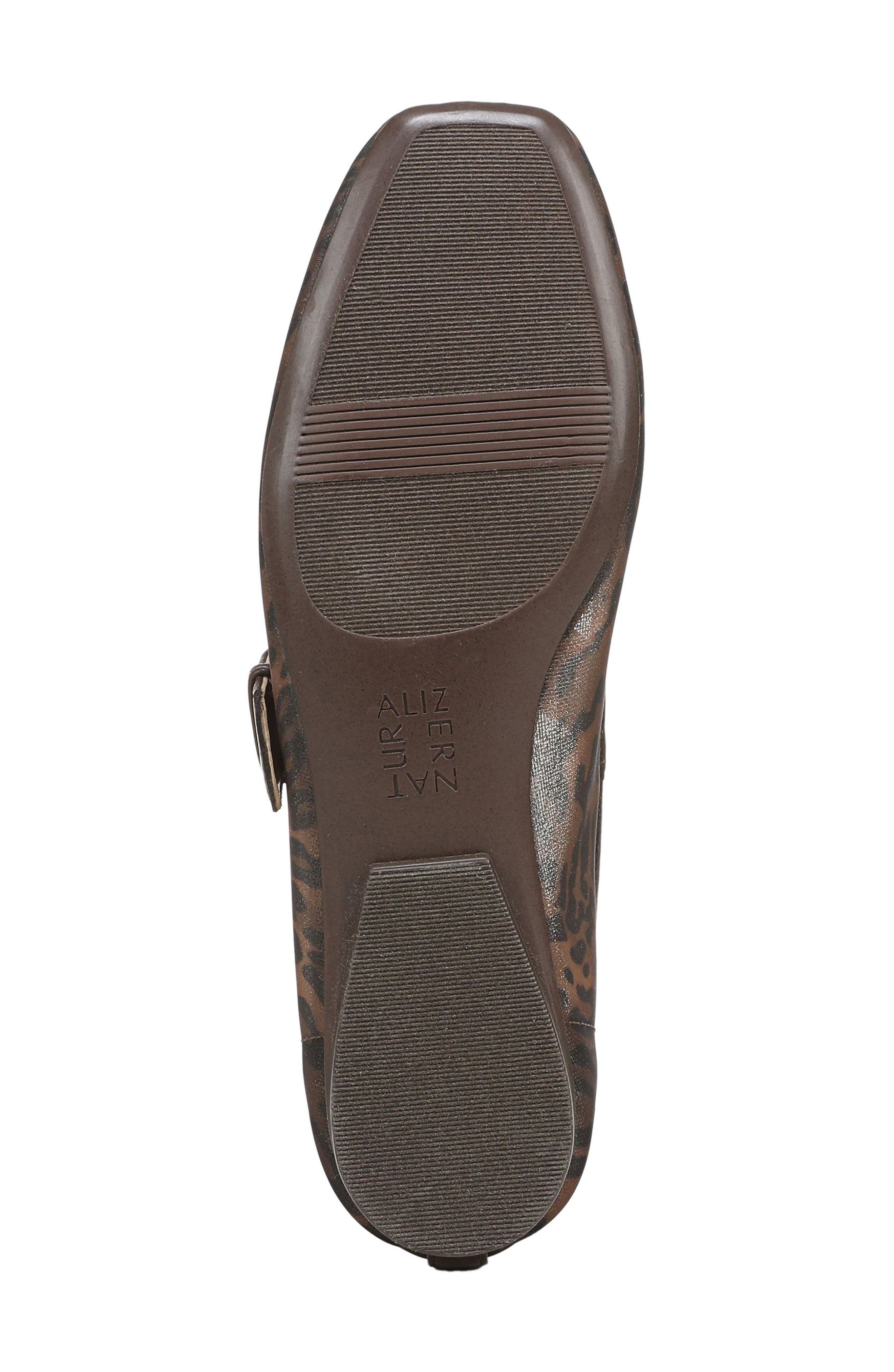 Naturalizer Cosmic Mary Jane Flat, Alternate, color, Dark Brown/ Black