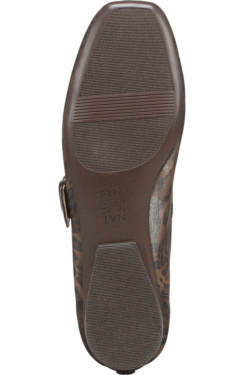 Naturalizer Cosmic Mary Jane Flat, Alternate, color, Dark Brown/ Black