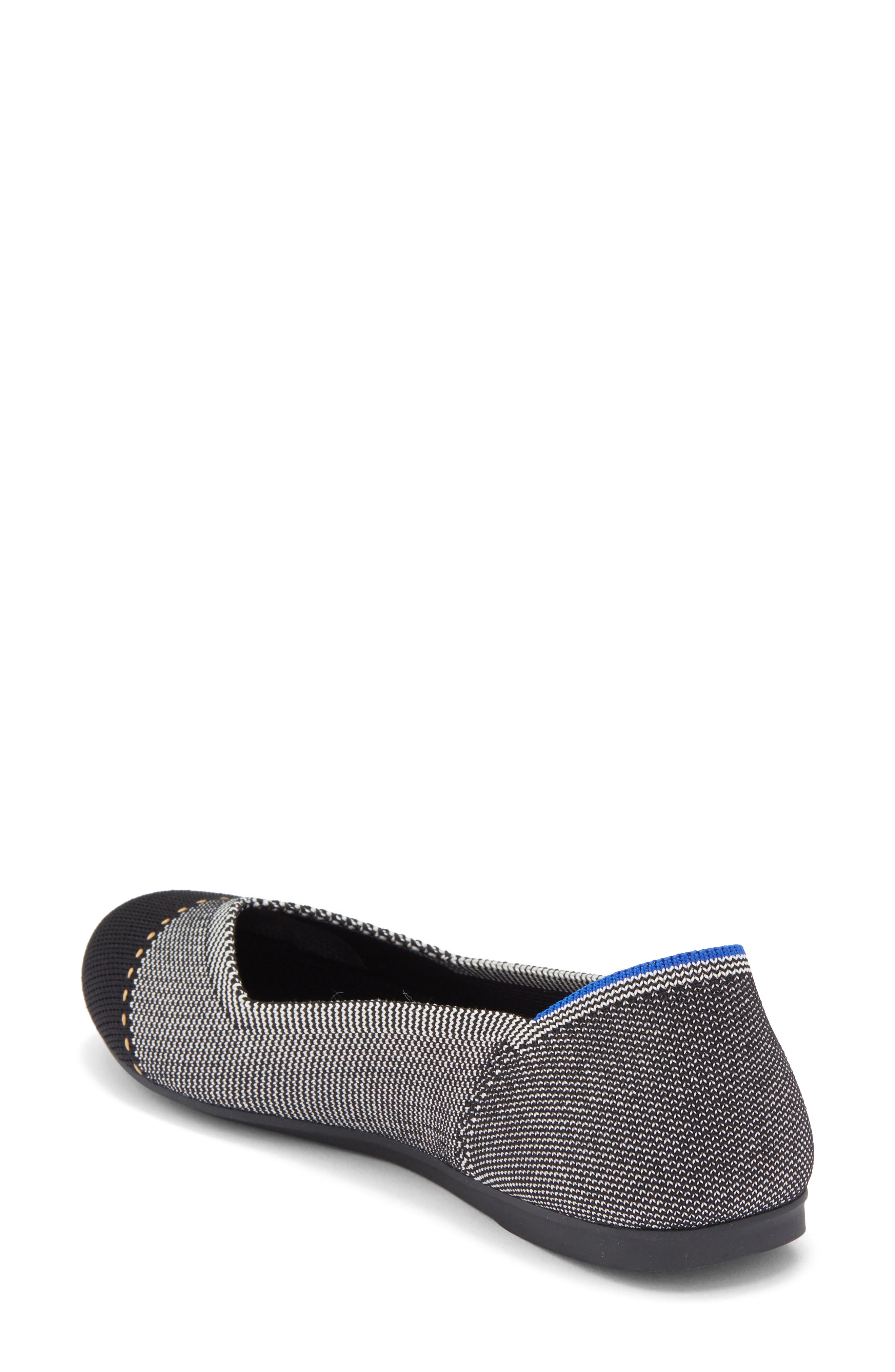 The Round Toe Flat, Alternate, color, GREY MIST CAPTOE