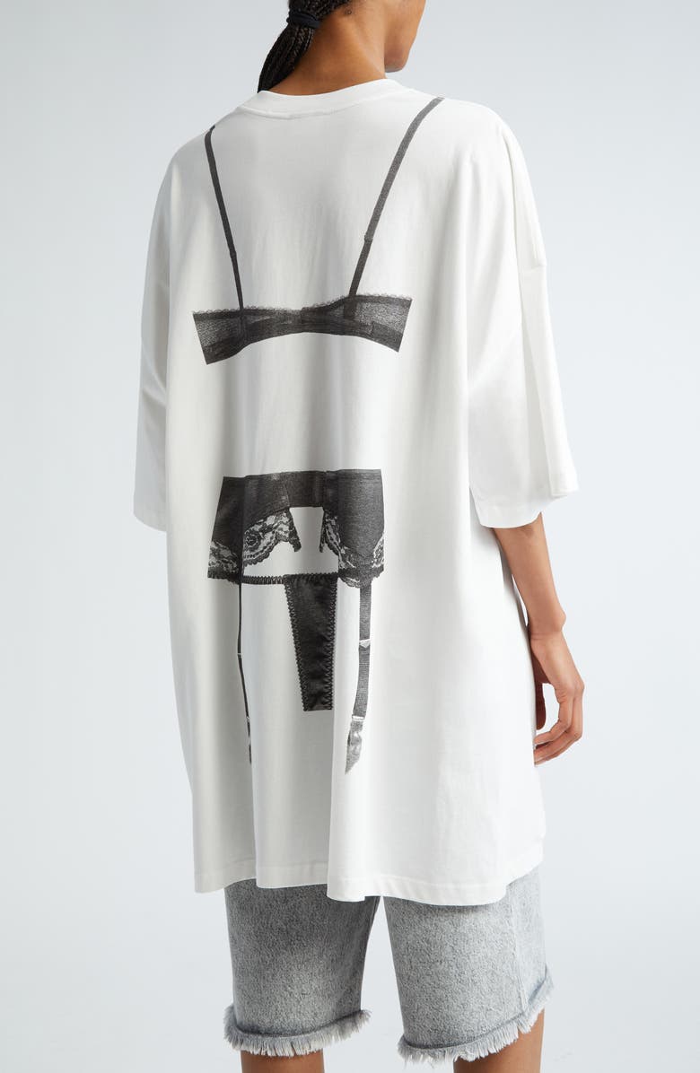 Vaquera Trompe l'Oeil Tall Cotton Graphic T-Shirt, Alternate, color,