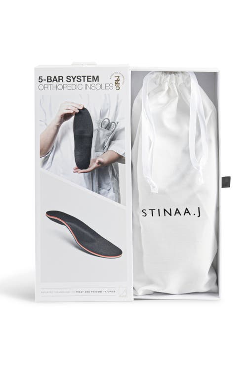 Stinaa.j 5-bar System Orthopedic Insoles In Black