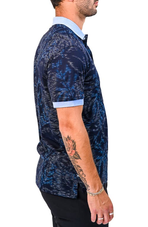 Maceoo Mozart Scale Polo In Blue