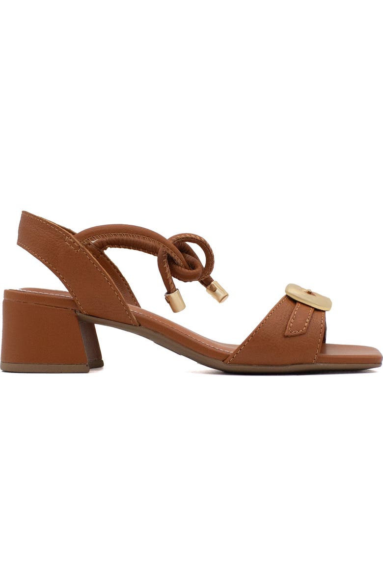 Bottero Ankle Tie Sandal, Alternate, color, Caramelo