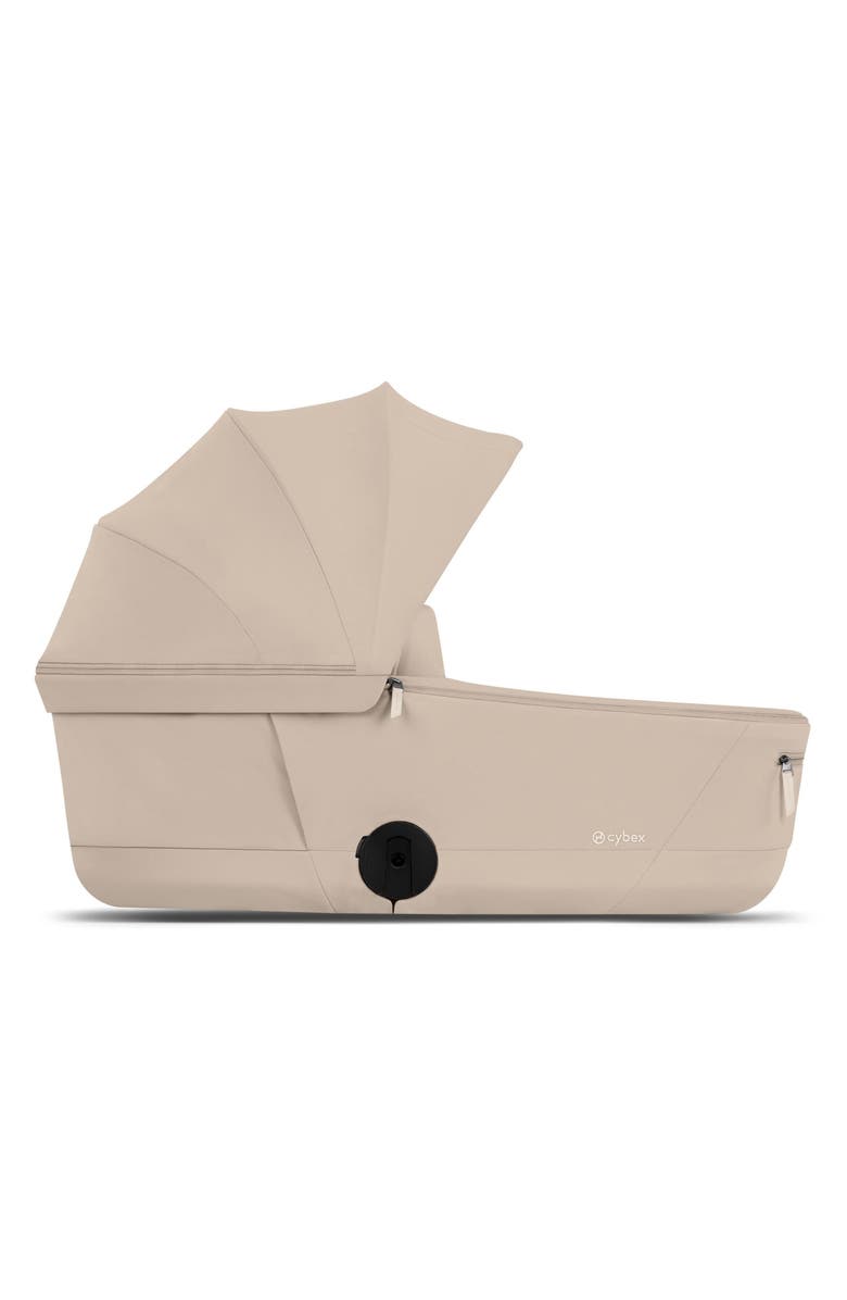 CYBEX Fold Lux Carry Cot for Priam Stroller – Platinum Collection, Alternate, color, Cozy Beige