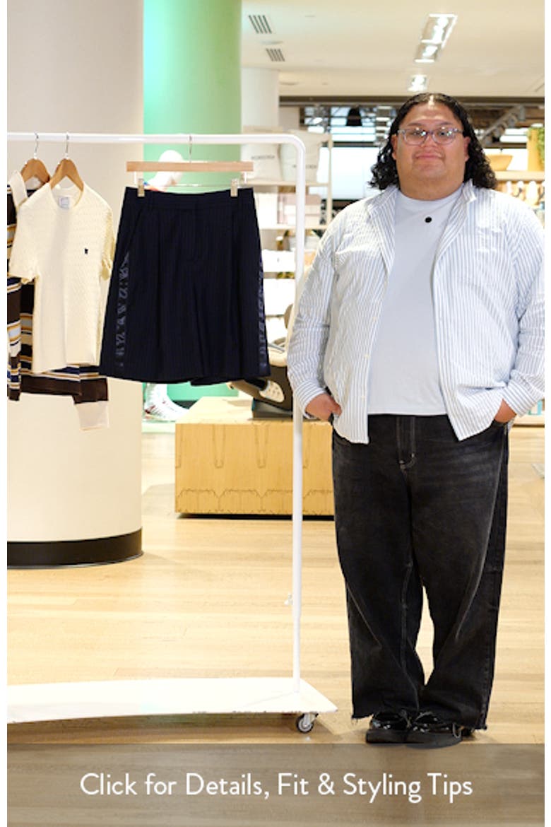Pinstriped Bermuda Shorts video