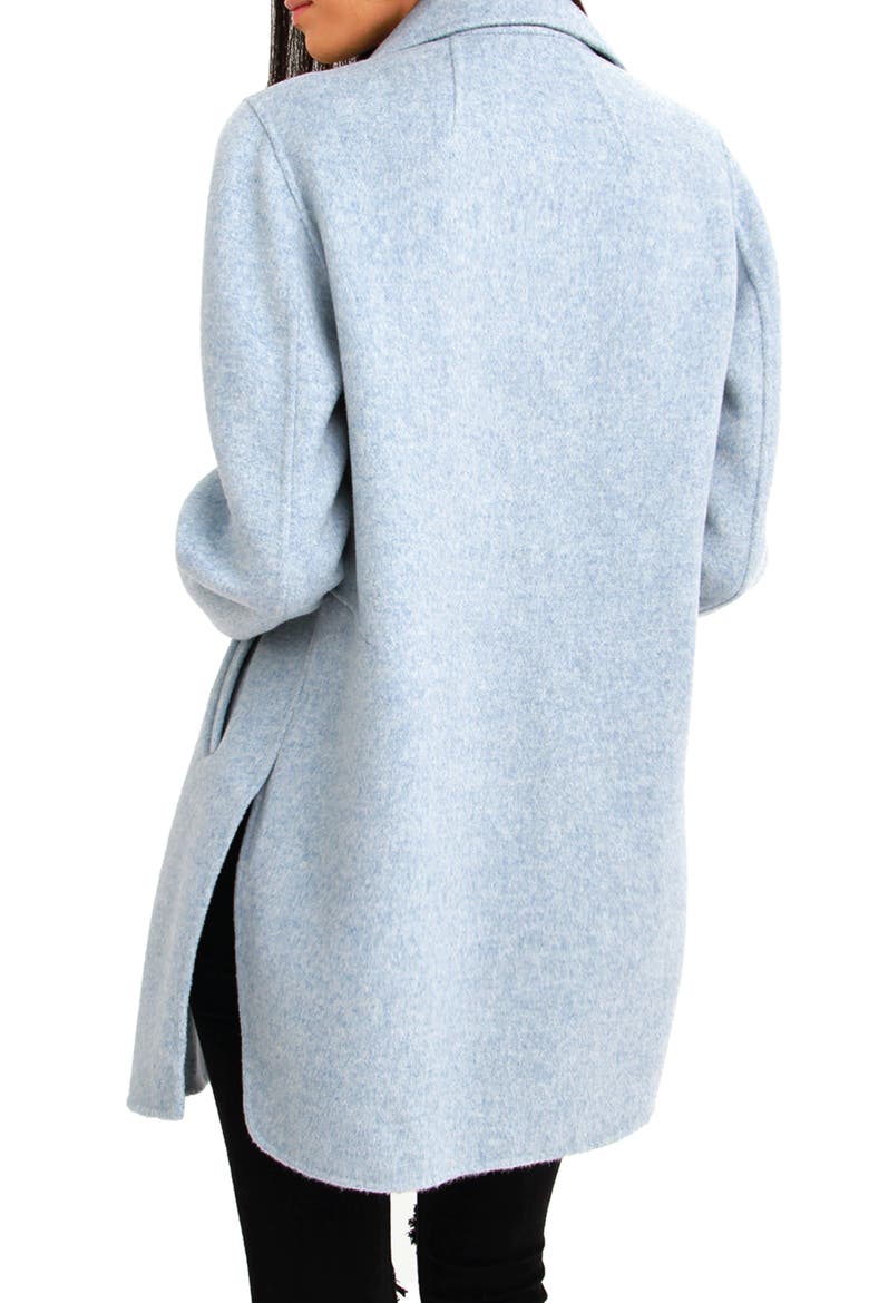 Ex-Boyfriend Oversize Wool Blend Coat, Alternate, color, LIGHT BLUE
