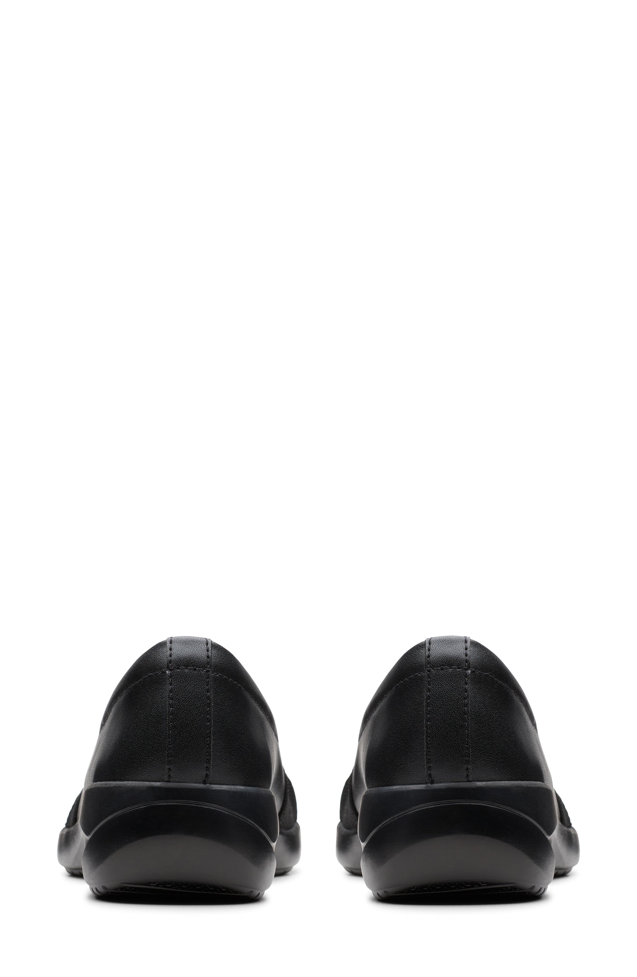 Clarks<sup>®</sup> Kaetlyn Rhea Loafer, Alternate, color, Black Leather