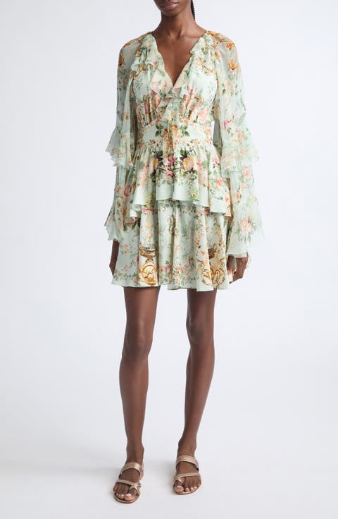 Silk and Linen Corset Dress