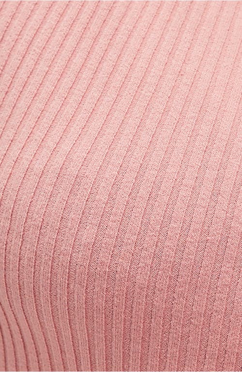 Free People Most Wanted Short Sleeve Cotton Blend Cardigan In Pink Palace