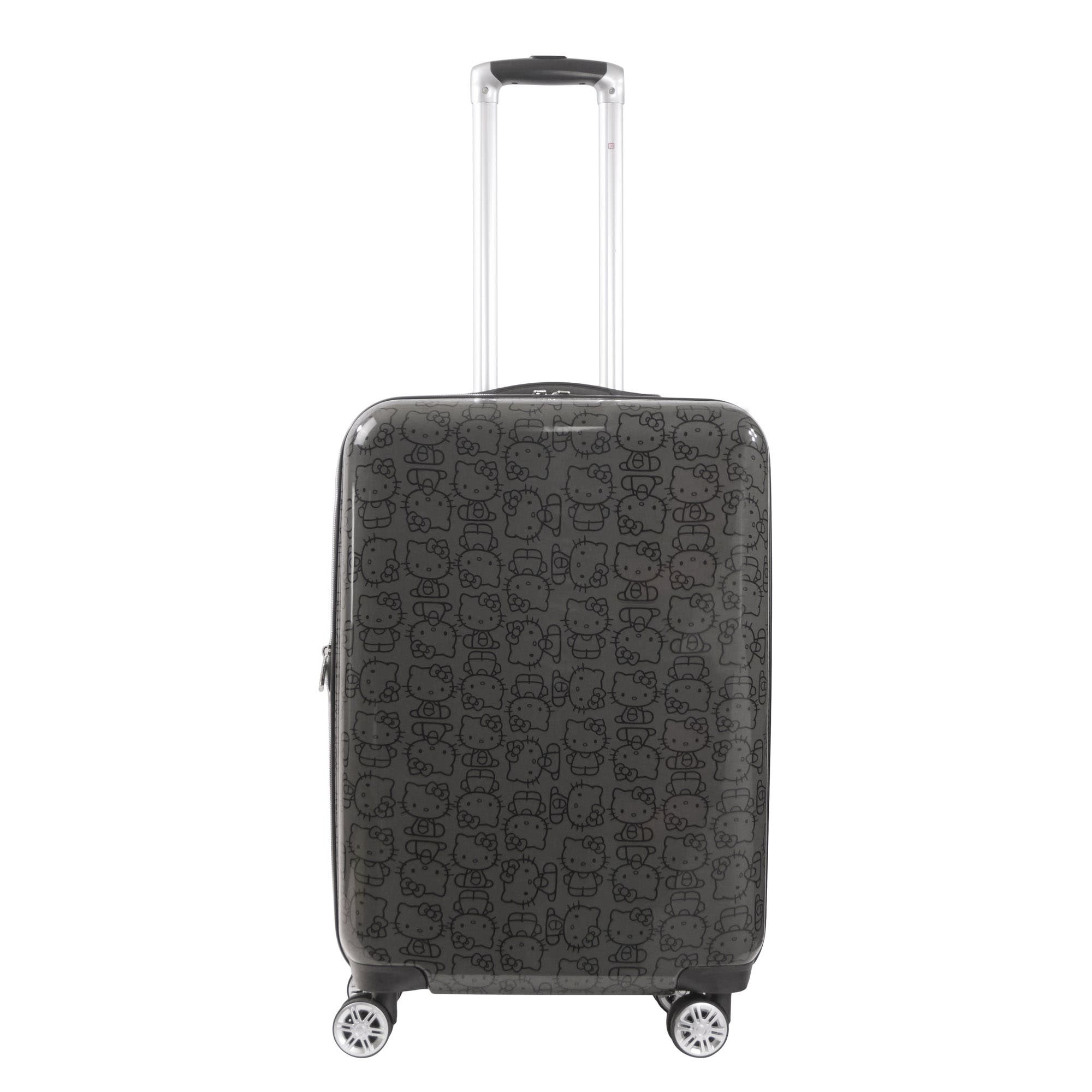Hello Kitty Ful Hello Kitty Pose All Over Print 25" Hard-Sided Luggage, Alternate, color, 