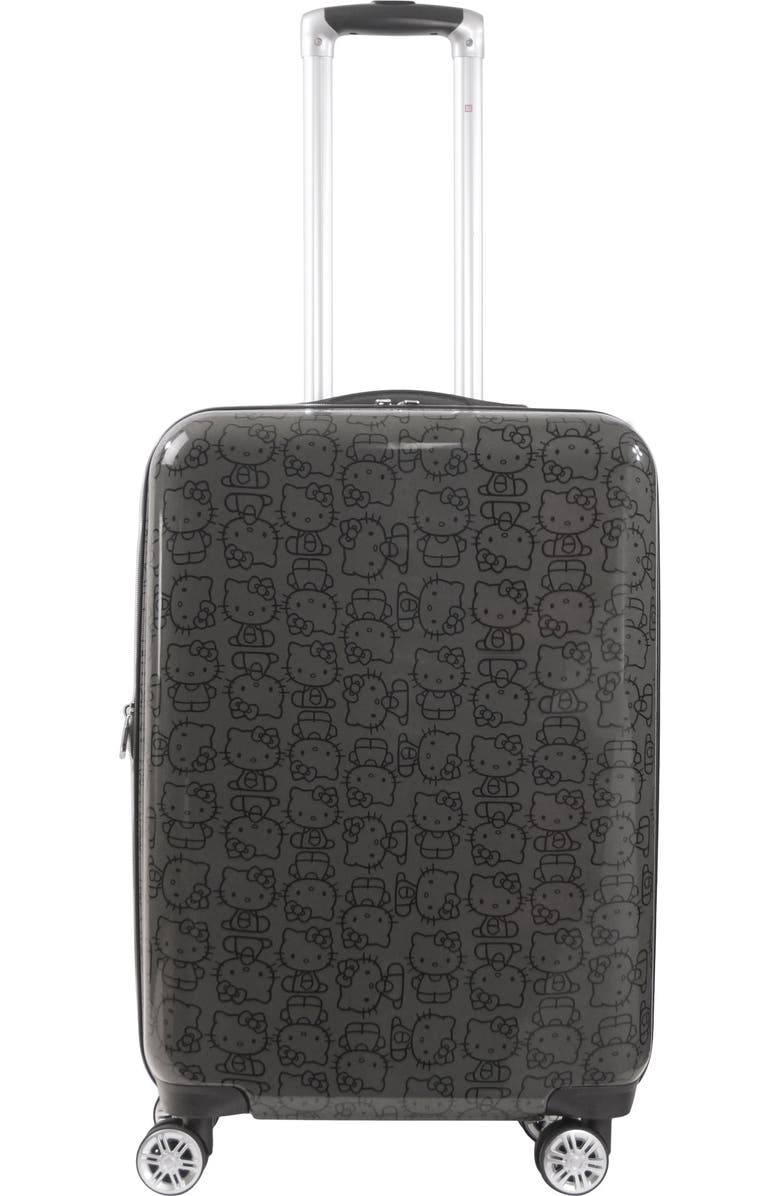 Hello Kitty Ful Hello Kitty Pose All Over Print 25" Hard-Sided Luggage, Alternate, color,