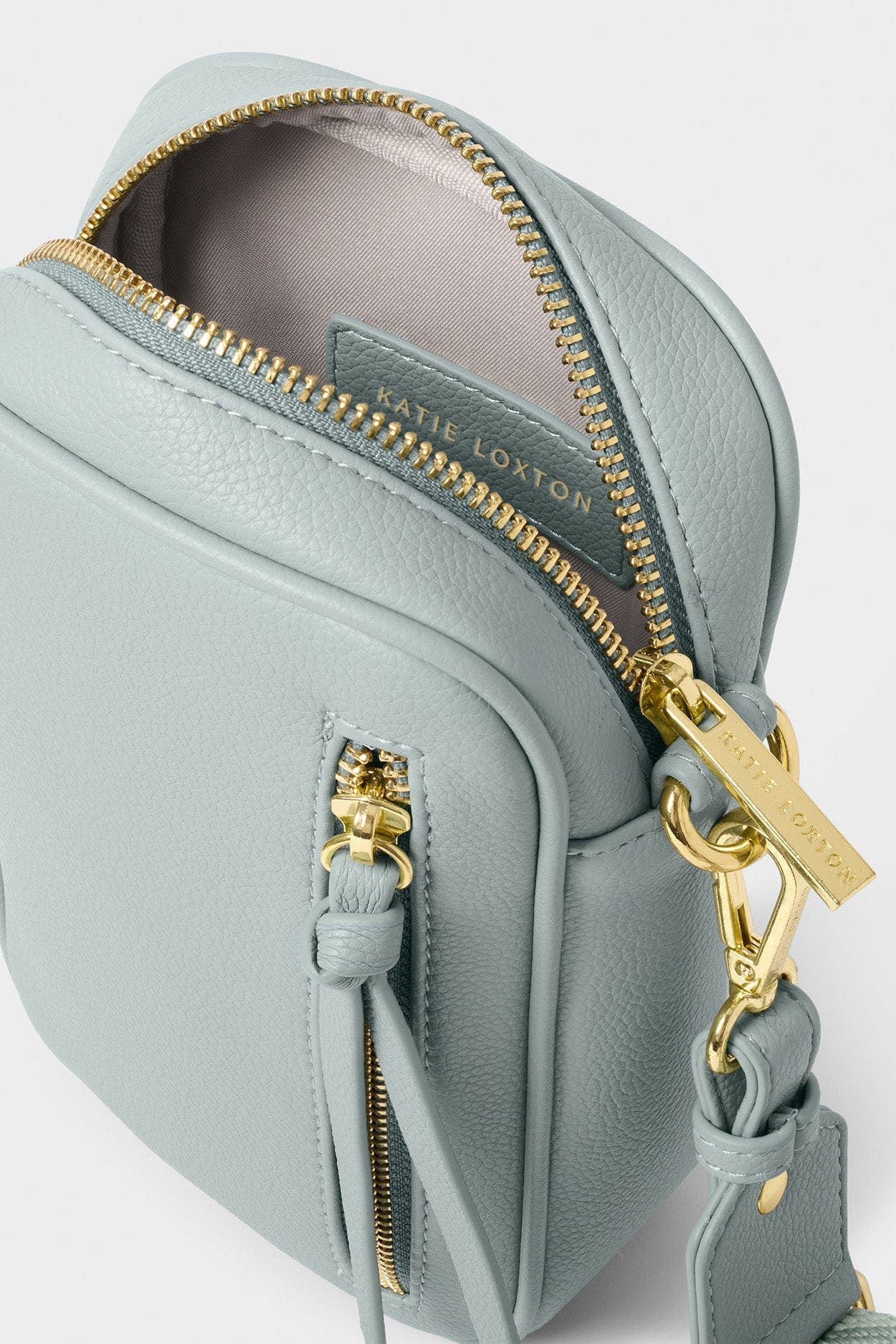 Katie Loxton Hallie Small Crossbody Bag, Alternate, color, Duck Egg Blue