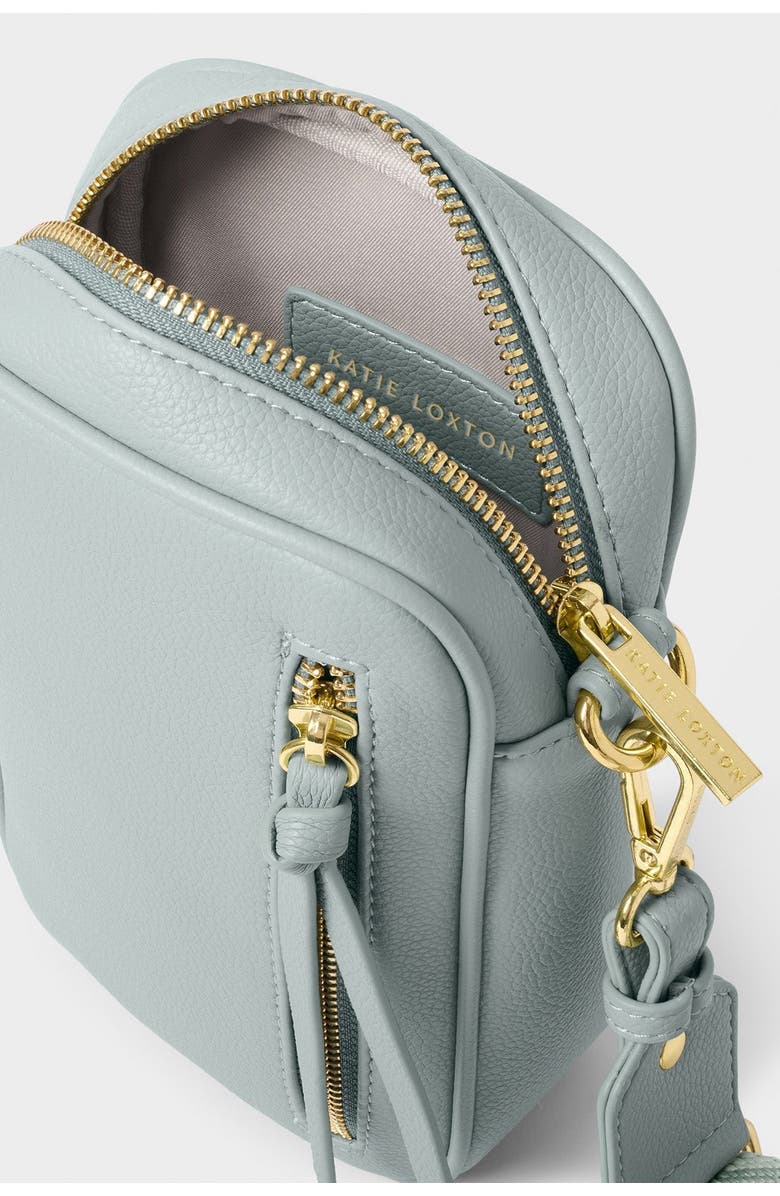 Katie Loxton Hallie Small Crossbody Bag, Alternate, color, Duck Egg Blue