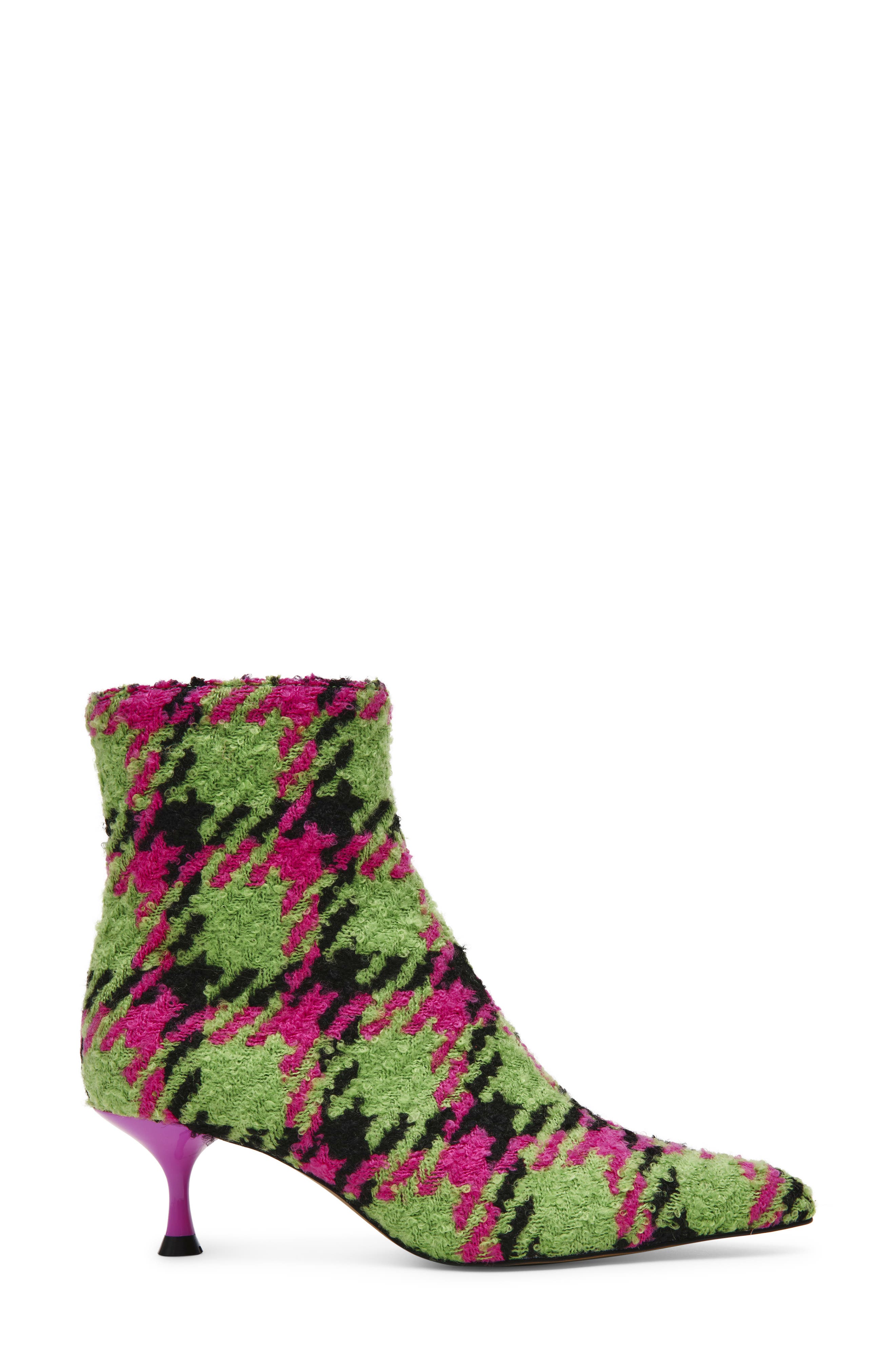 Parkker Kitten Heel Bootie, Alternate, color, GREEN/ PINK MULTI