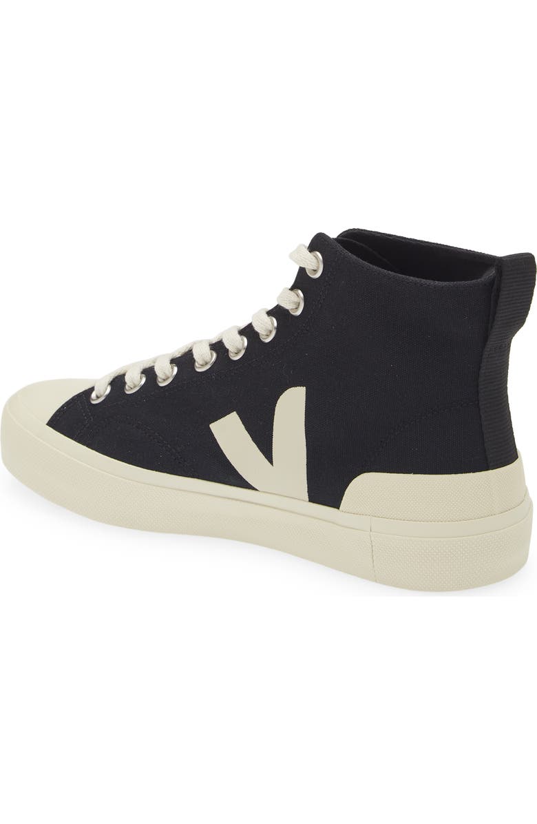 Veja Wata II High Top Sneaker, Alternate, color, Black Pierre