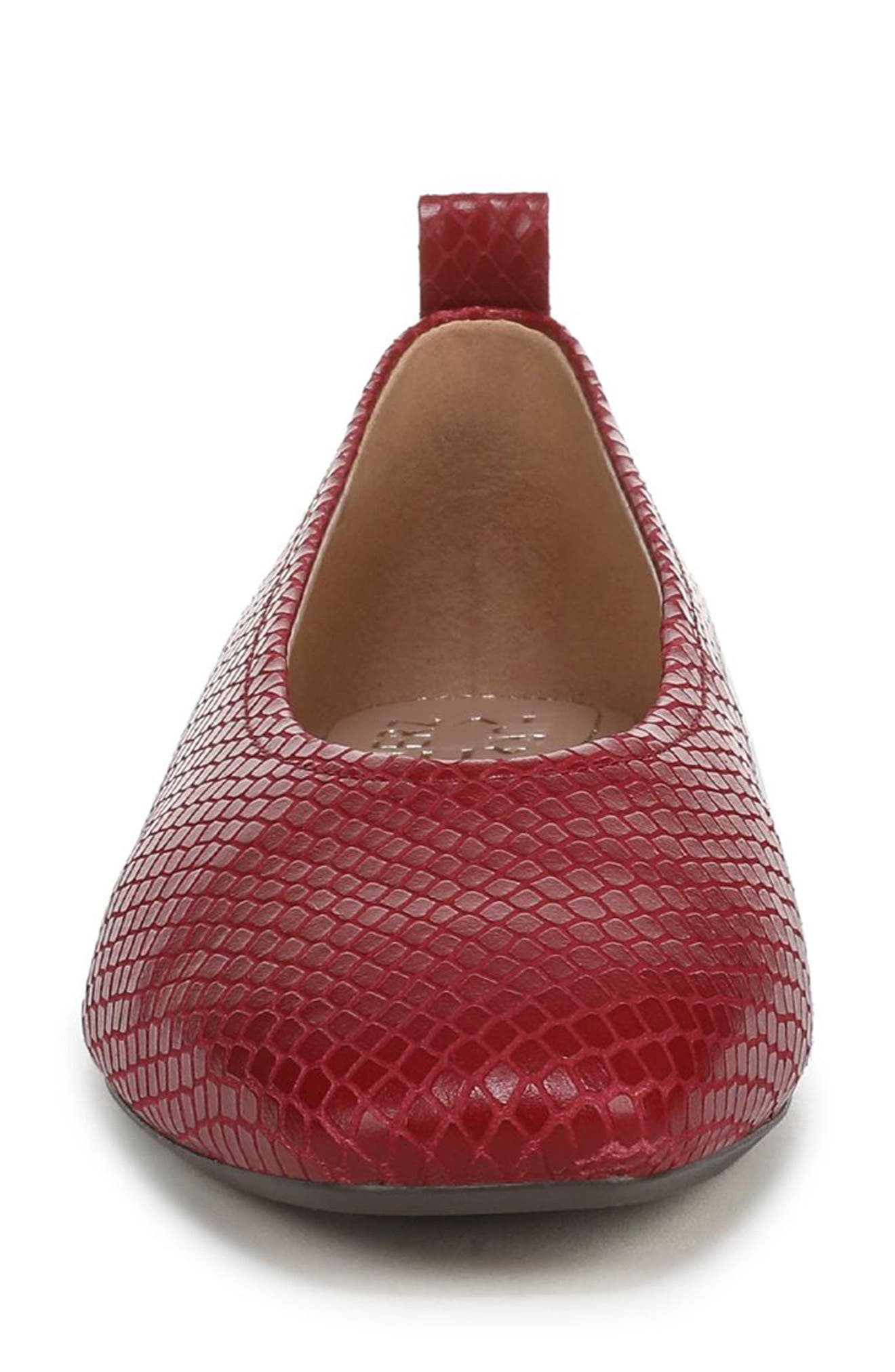 27 EDIT Naturalizer Carla Flat, Alternate, color, Hearts Flame Red