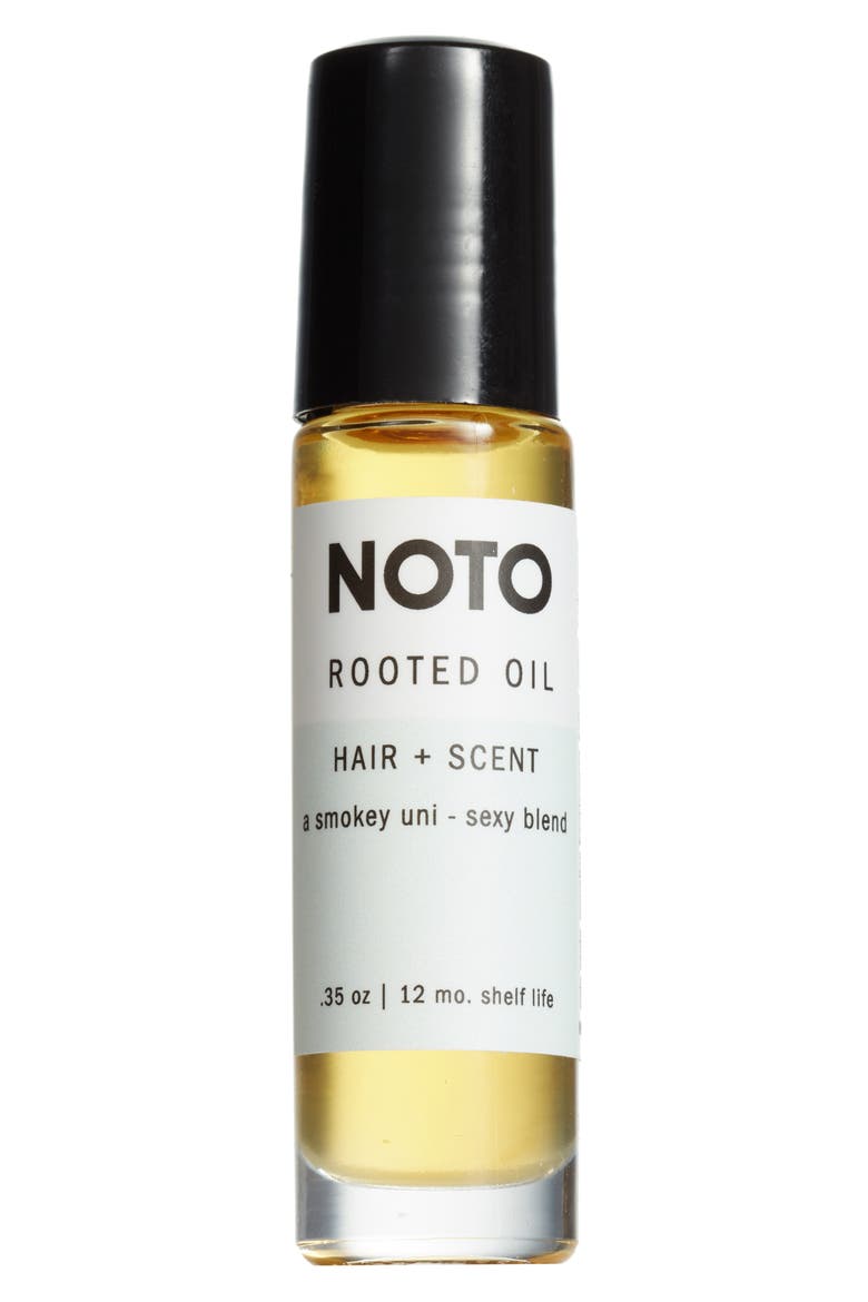 Rooted Oil Hair & Scent Roller, Main, color, YELLOW