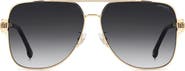 Carrera Eyewear 63mm Oversize Square Sunglasses