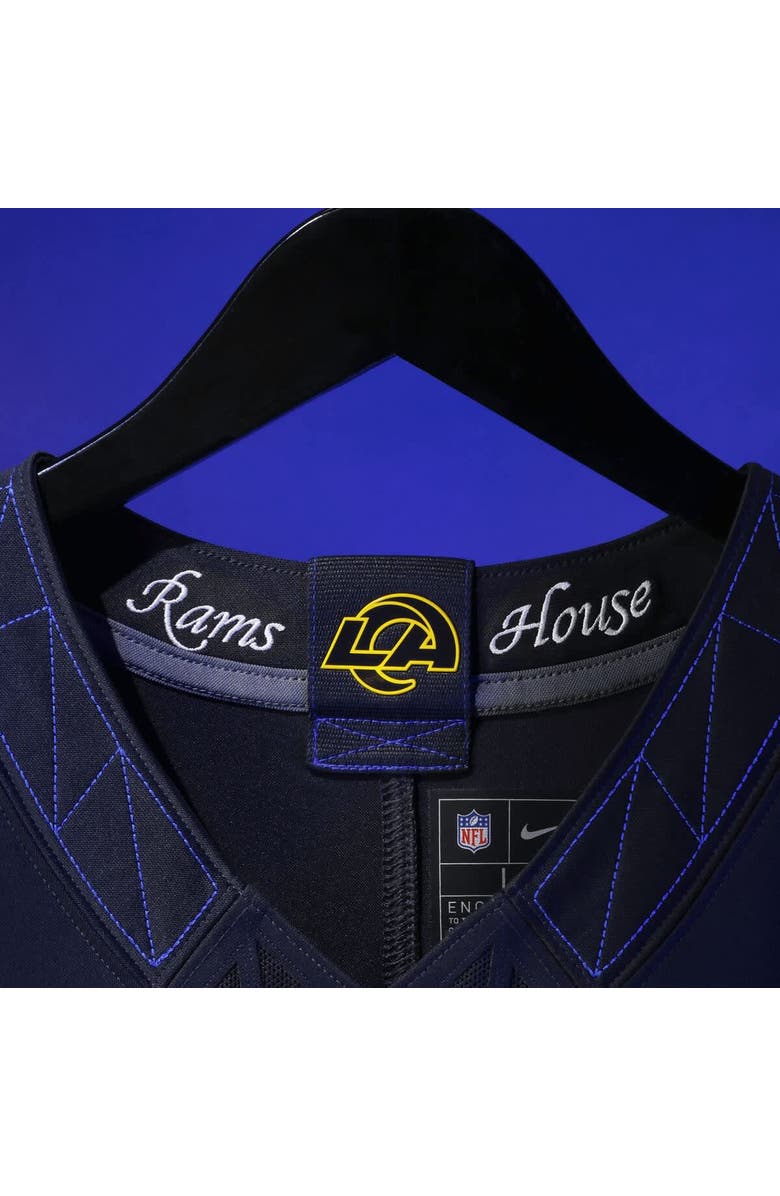 Nike Men's Nike Kyren Williams Midnight Blue Los Angeles Rams 2025 Rivalries Collection Limited Jersey, Alternate, color, Dark Blue