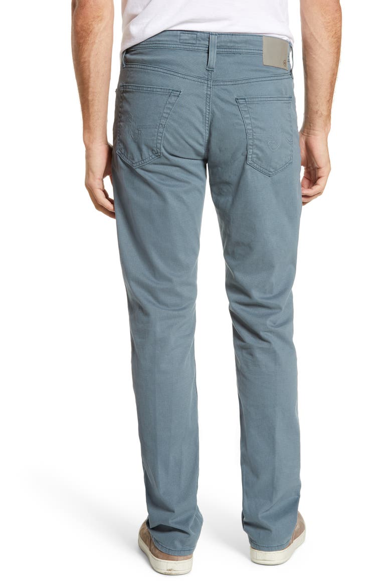 SUD Print Slim Straight Leg Pants, Alternate, color, PRUSHIN BLUE