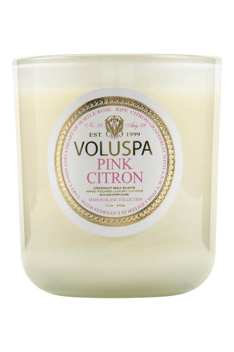Maison Blanc Pink Citron Classic Maison Candle, Main, color, NO COLOR