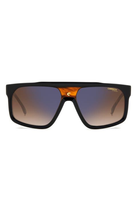 59mm Flat Top Sunglasses