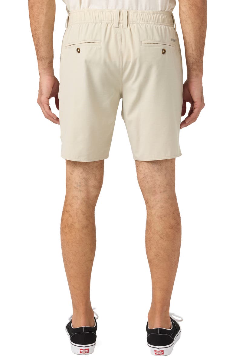 O'Neill Reserve Water Repellent Shorts, Alternate, color, Light Khaki