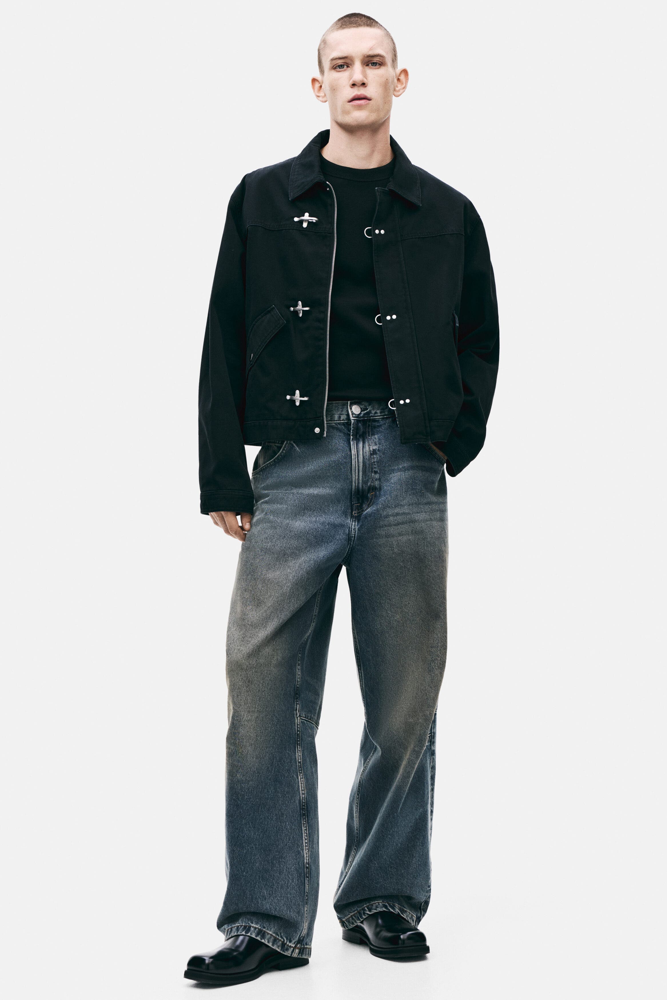 Dusty denim blue