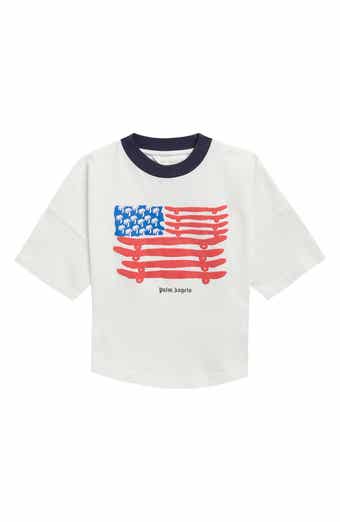 Kids' Flag Over Cotton T-Shirt