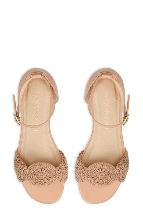 Jack Rogers Laurin Ankle Strap Sandal In Toast/toast Nap
