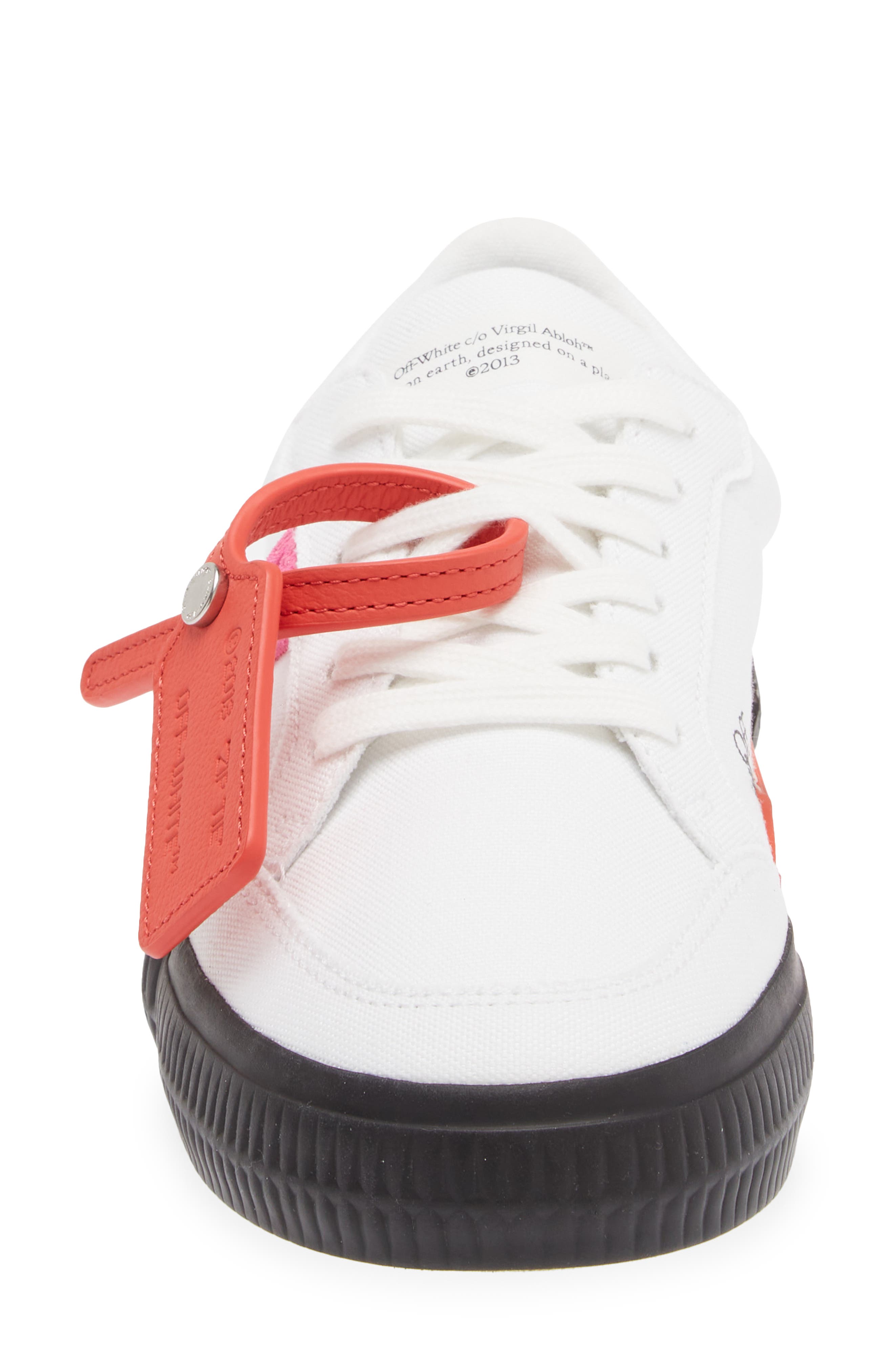 Off-White Vulcanized Low Top Sneaker, Alternate, color, 