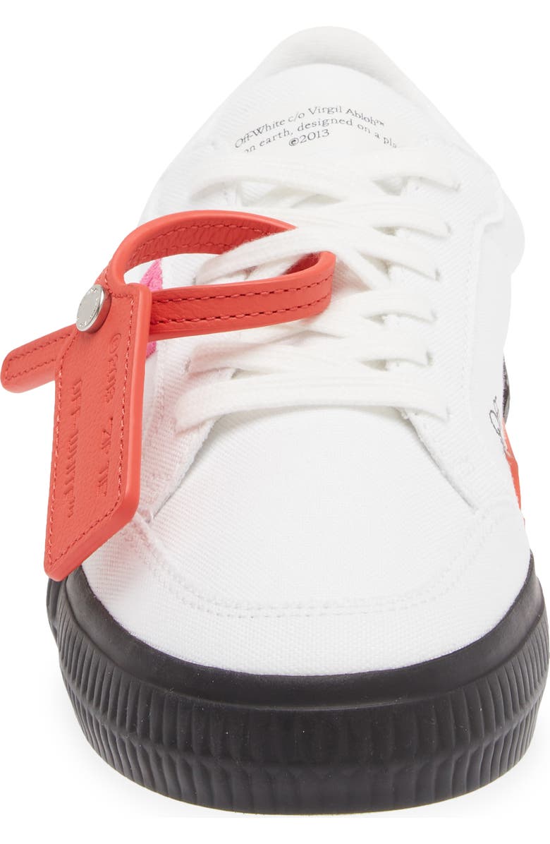 Off-White Vulcanized Low Top Sneaker, Alternate, color,