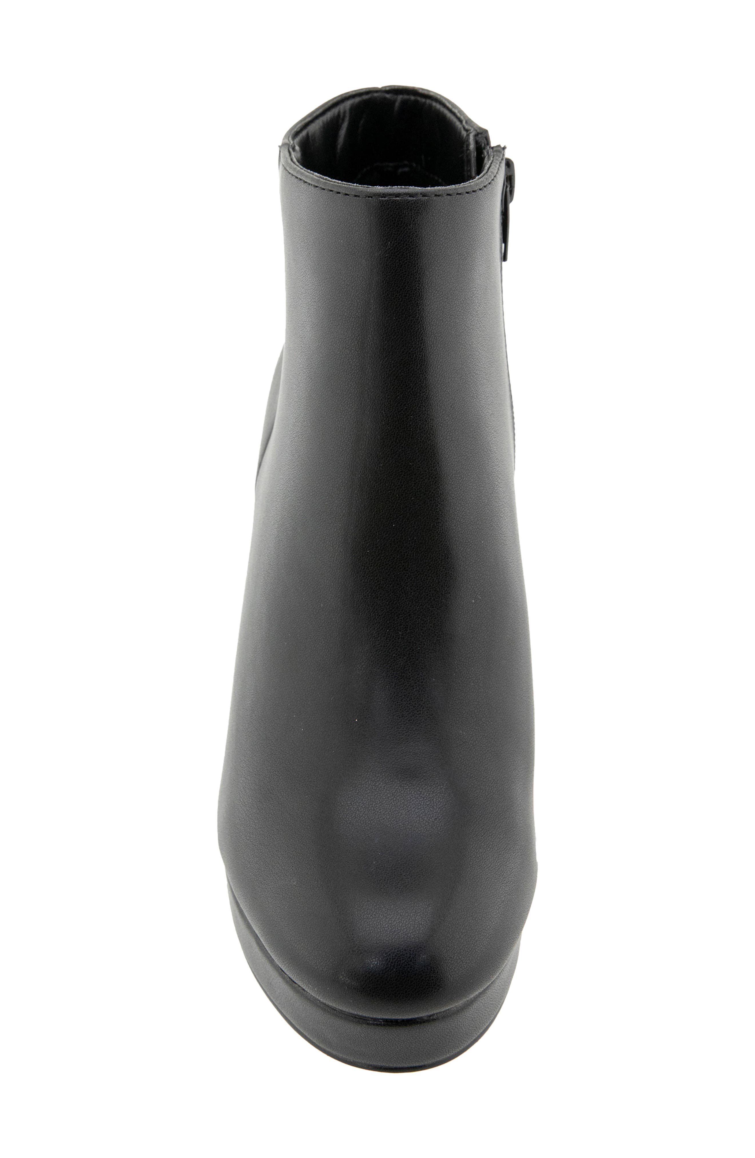 Jeanne Faux Leather Boot, Alternate, color, BLACK PU