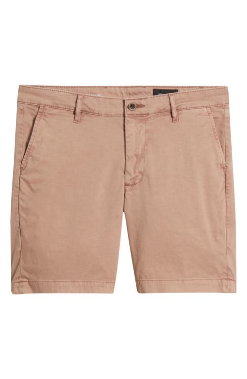 Ag Cipher 7-inch Chino Shorts In Pink