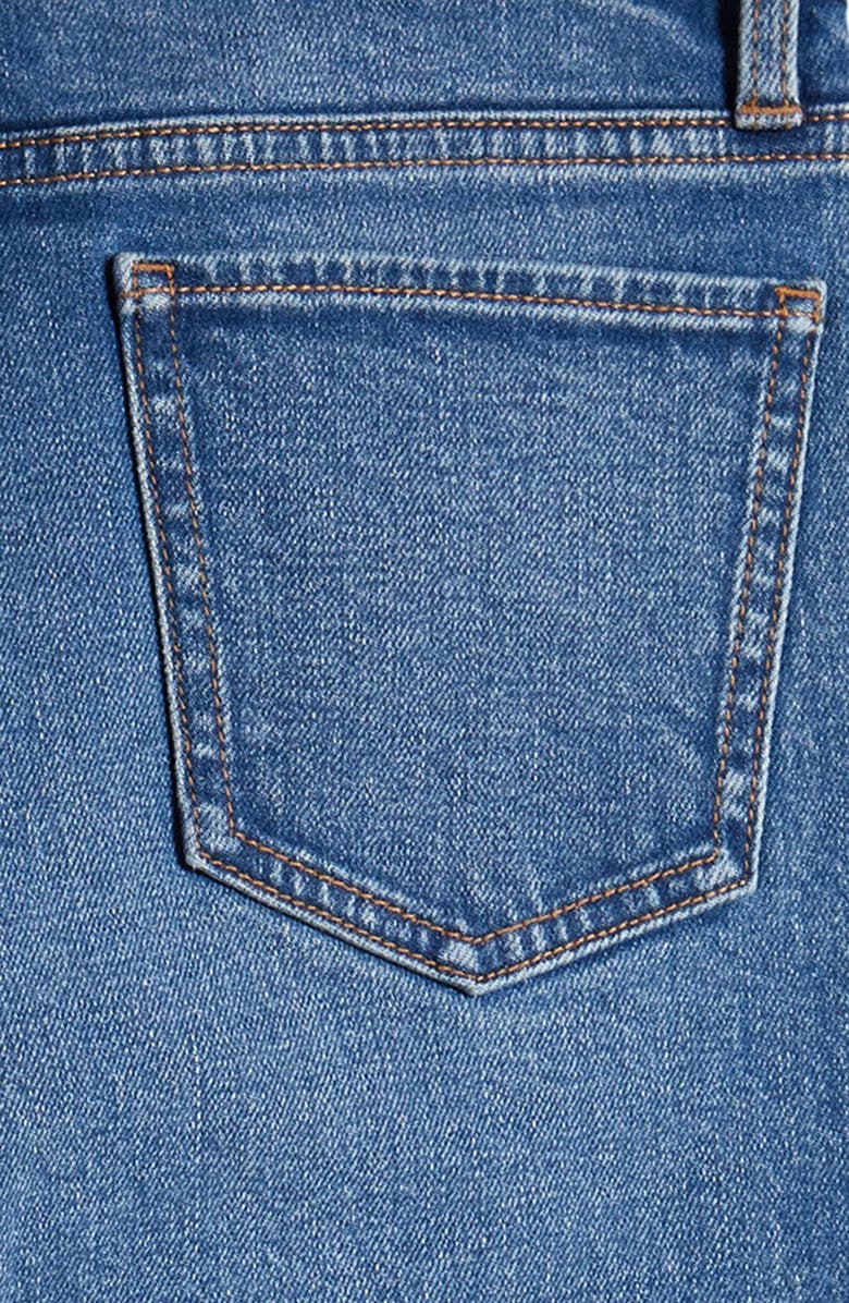 Treasure & Bond Kids' Stretch Denim Wide Leg Jeans, Alternate, color, 