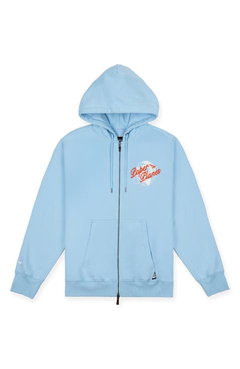 Dreams to Reality graphic Front Zip Hoodie