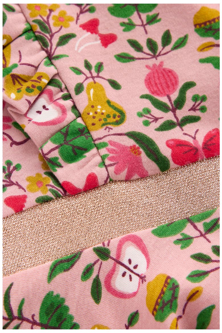 Kids' Floral Long Sleeve Cotton Jersey Dress, Alternate, color, VINTAGE PINK AUTUMN TAPESTRY