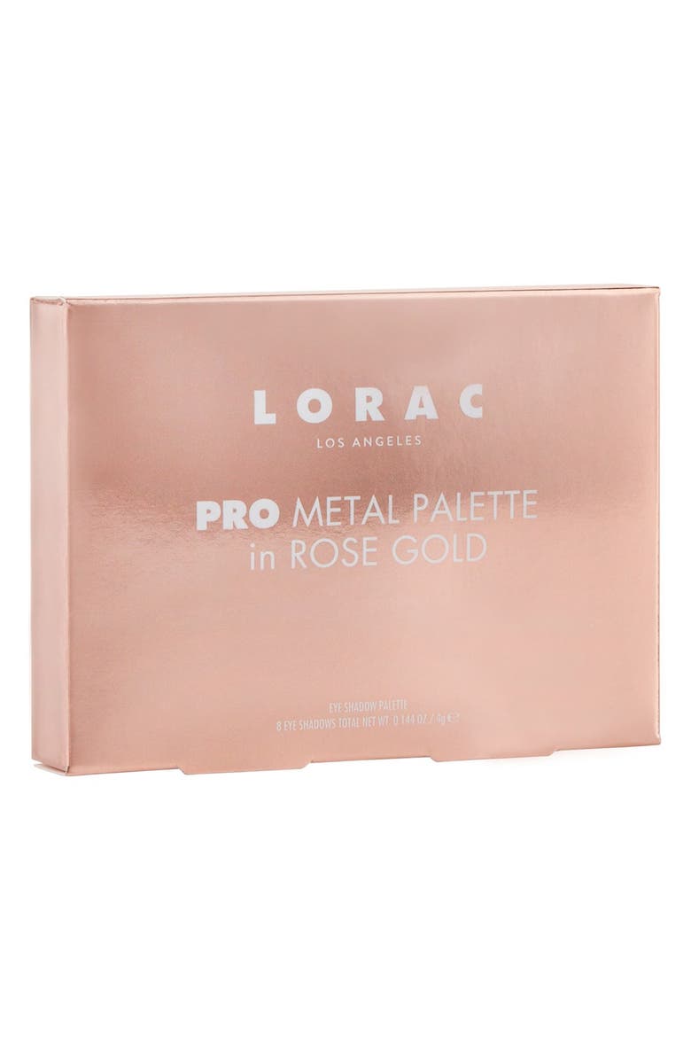 LORAC Rose Gold PRO Metal Palette, Alternate, color, 